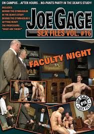 Joe Gage Sex Files Faculty Night