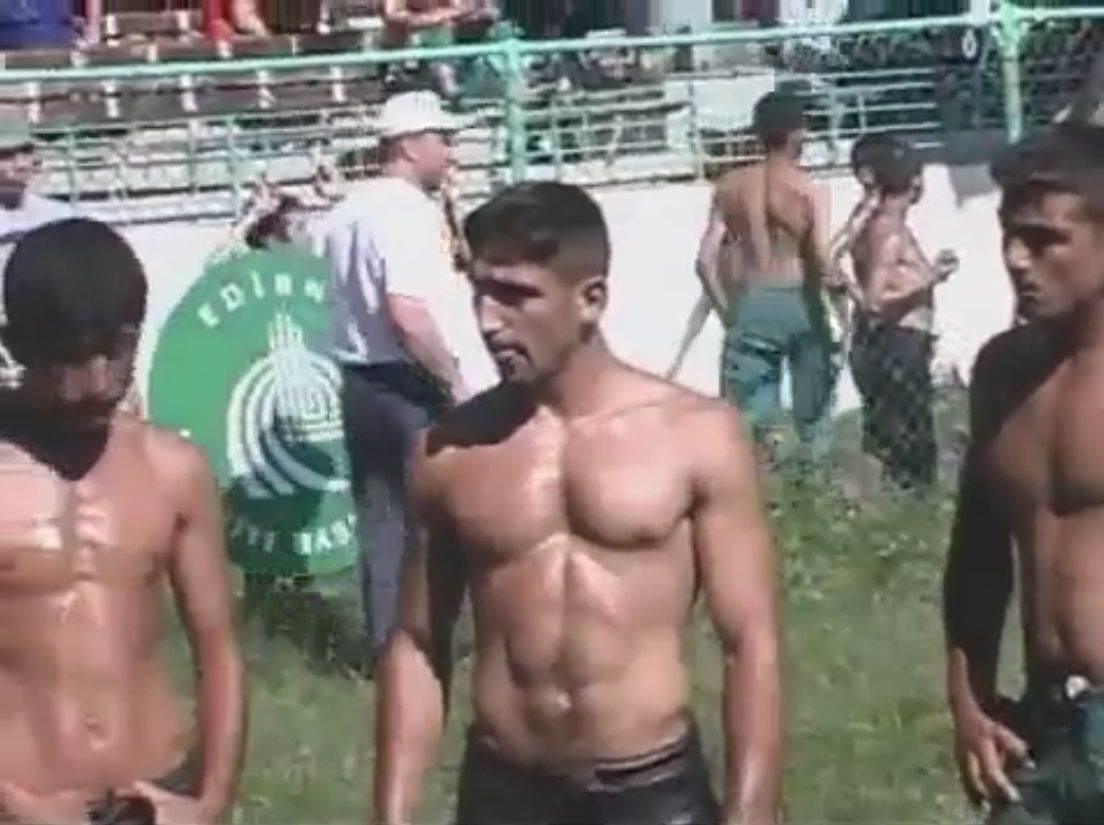 Mixed Oil Wrestling