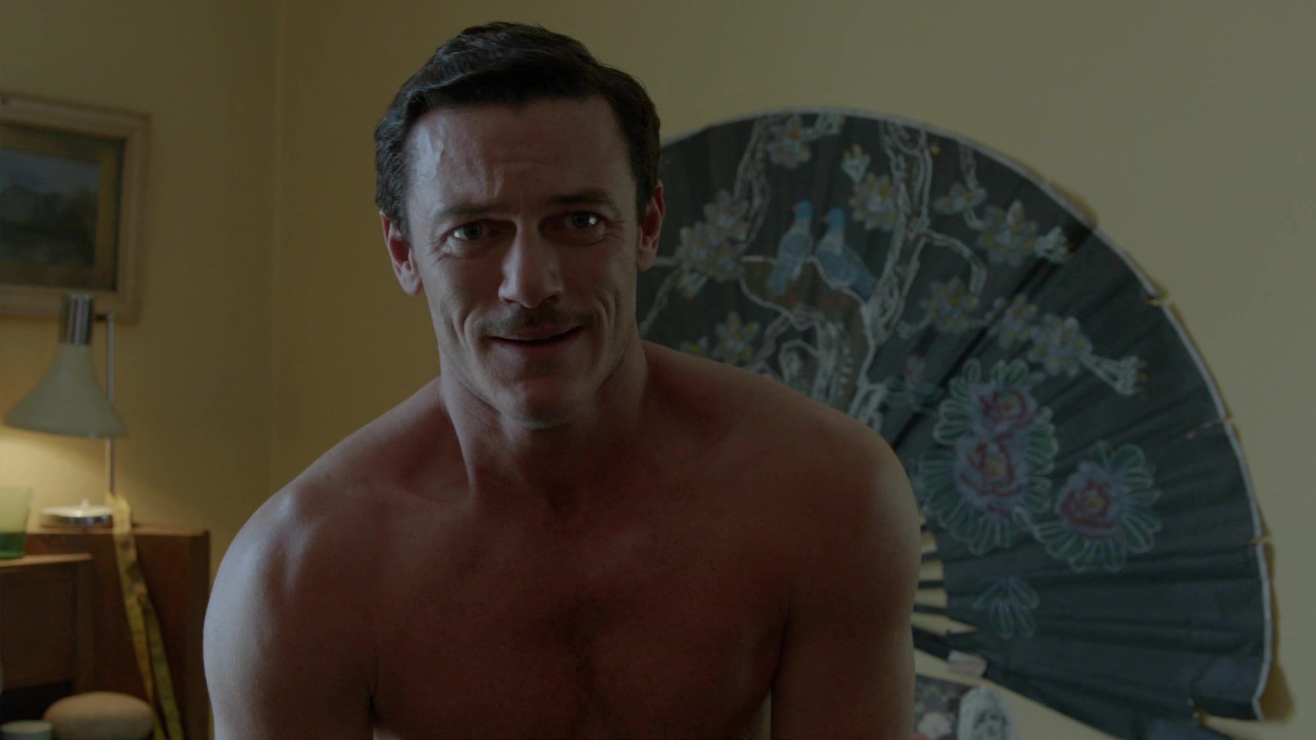 Luke Evans nude scene in The Great Train Robbery in 1080p