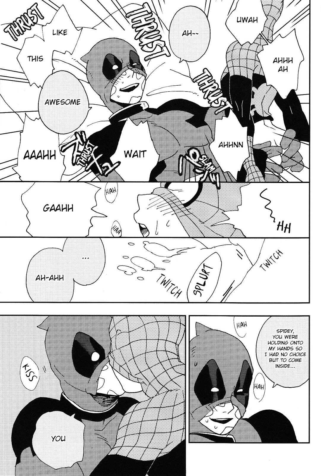 Shion AndromedA] Naughty Spidey – Spiderman (eng)