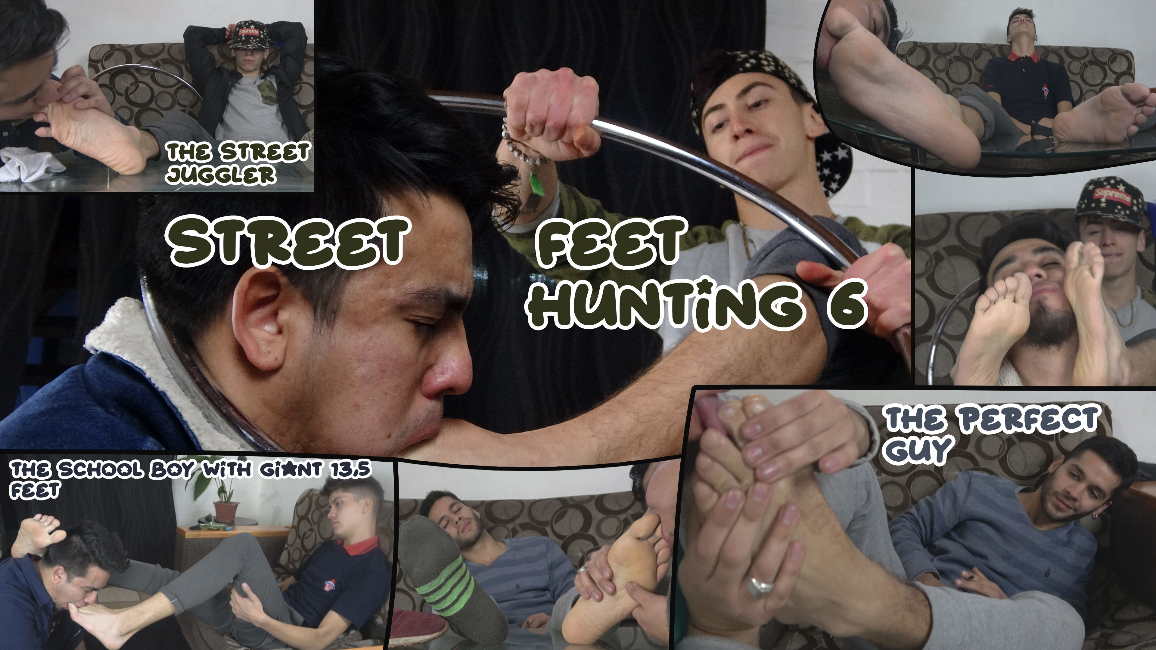 Cute foot masters from Chile 