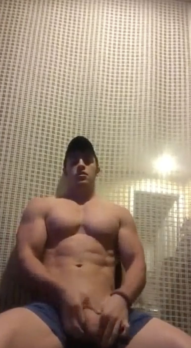 Pumping Muscle Tim K Solo Jack Off