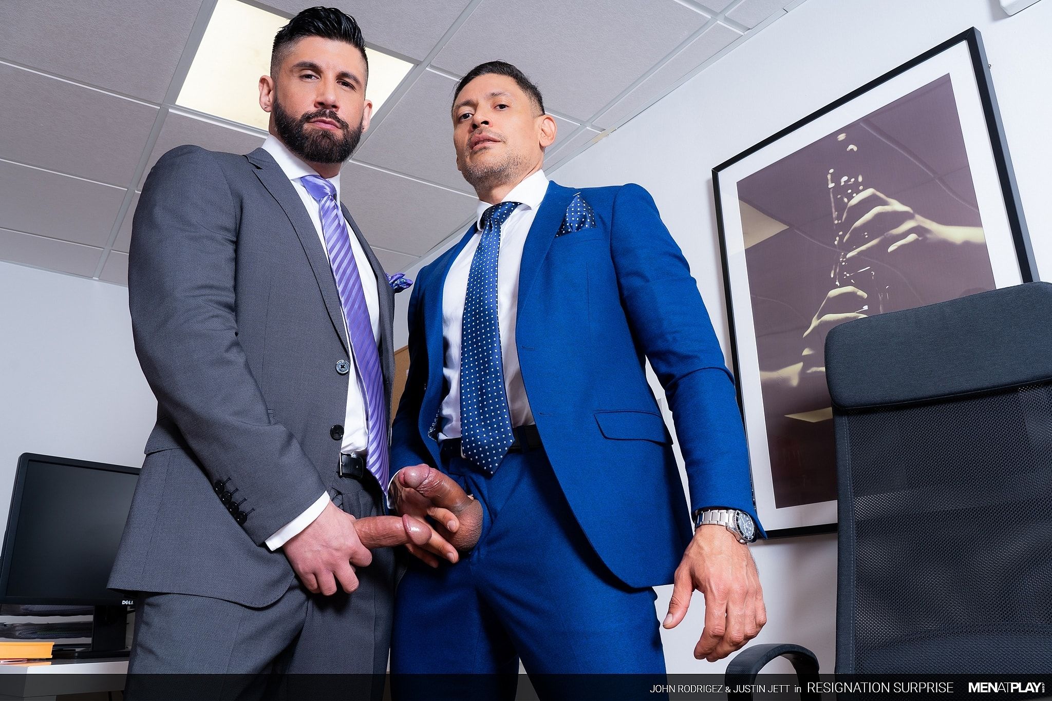 MenAtPlay - Resignation Surprise - John Rodriguez & Justin Jet (1080p)