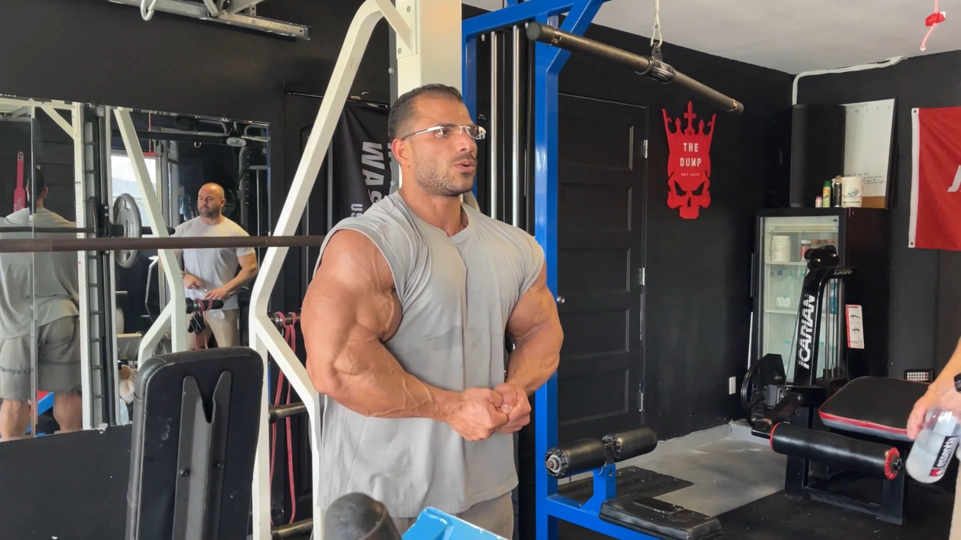 Hasan Working out